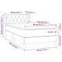Boxspringbett mit cremefarbener Stoffmatratze 80x200 cm von , Betten und Lattenroste - Ref: Foro24-3126442, Preis: 316,98 €, ...