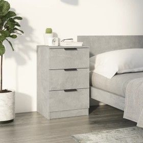 Concrete gray bedside table 40x36x65 cm by vidaXL, Nightstands - Ref: Foro24-811276, Price: 56,23 €, Discount: %