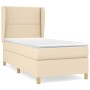 Boxspringbett mit cremefarbener Stoffmatratze 100x200 cm von , Betten und Lattenroste - Ref: Foro24-3128426, Preis: 341,92 €,...
