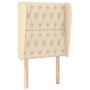 Box spring bed with cream fabric mattress 80x200 cm by , Beds and slatted bases - Ref: Foro24-3128722, Price: 362,99 €, Disco...