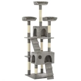 Cat scratching post with sisal scratching post 170 cm gray by vidaXL, Cat furniture - Ref: Foro24-170612, Price: 106,65 €, Di...
