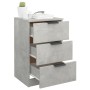 Concrete gray bedside table 40x36x65 cm by vidaXL, Nightstands - Ref: Foro24-811276, Price: 56,13 €, Discount: %