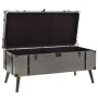 MDF and aluminum coffee table 102x51x47.5 cm by vidaXL, Coffee table - Ref: Foro24-245759, Price: 129,35 €, Discount: %