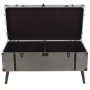 MDF and aluminum coffee table 102x51x47.5 cm by vidaXL, Coffee table - Ref: Foro24-245759, Price: 129,35 €, Discount: %