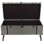 MDF and aluminum coffee table 102x51x47.5 cm by vidaXL, Coffee table - Ref: Foro24-245759, Price: 127,82 €, Discount: %