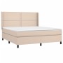 Boxspringbett mit Cappuccino-Kunstledermatratze 180x200cm von , Betten und Lattenroste - Ref: Foro24-3132458, Preis: 636,17 €...
