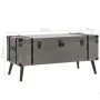 MDF and aluminum coffee table 102x51x47.5 cm by vidaXL, Coffee table - Ref: Foro24-245759, Price: 127,82 €, Discount: %