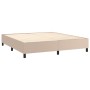 Boxspringbett mit Cappuccino-Kunstledermatratze 180x200cm von , Betten und Lattenroste - Ref: Foro24-3132458, Preis: 636,17 €...