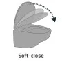 RIDDER Generation toilet seat soft close white 2119101 by RIDDER, Toilet and bidet seats - Ref: Foro24-421506, Price: 40,34 €...
