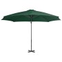 Ampelschirm mit grünem Aluminiummast 300 cm von vidaXL, Sonnenschirme - Ref: Foro24-44621, Preis: 194,05 €, Rabatt: %