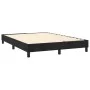 Boxspringbett mit Matratze und LED-Samt in Schwarz, 140 x 190 cm von , Betten und Lattenroste - Ref: Foro24-3134341, Preis: 4...