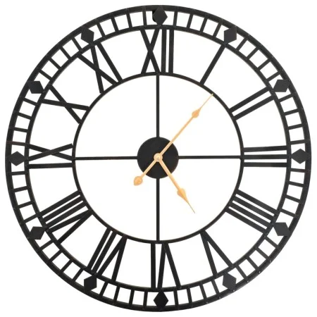 Vintage wall clock quartz movement metal 60 cm XXL by vidaXL, Wall clocks - Ref: Foro24-50645, Price: 57,20 €, Discount: %