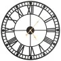 Vintage wall clock quartz movement metal 60 cm XXL by vidaXL, Wall clocks - Ref: Foro24-50645, Price: 57,20 €, Discount: %