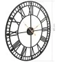 Vintage wall clock quartz movement metal 60 cm XXL by vidaXL, Wall clocks - Ref: Foro24-50645, Price: 57,20 €, Discount: %