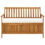 Gartenbank mit Stauraum aus massivem Akazienholz, 120 x 63 x 84 cm von vidaXL, Gartenbänke - Ref: Foro24-44126, Preis: 204,33...