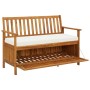 Gartenbank mit Stauraum aus massivem Akazienholz, 120 x 63 x 84 cm von vidaXL, Gartenbänke - Ref: Foro24-44126, Preis: 204,33...