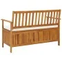 Gartenbank mit Stauraum aus massivem Akazienholz, 120 x 63 x 84 cm von vidaXL, Gartenbänke - Ref: Foro24-44126, Preis: 200,79...