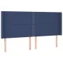 Box spring bed mattress and LED lights blue fabric 200x200 cm by , Beds and slatted bases - Ref: Foro24-3138267, Price: 660,4...