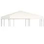 Pavillon-Markise 310 g/m² 3x3 m cremeweiß von vidaXL, Abdeckungen für Zelte und Pavillons - Ref: Foro24-44777, Preis: 68,37 €...