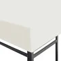 Pavillon-Markise 310 g/m² 3x3 m cremeweiß von vidaXL, Abdeckungen für Zelte und Pavillons - Ref: Foro24-44777, Preis: 68,37 €...