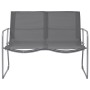 Gartenmöbel-Set 4-teilig aus grauem Stoff und Stahl von vidaXL, Gartensets - Ref: Foro24-44351, Preis: 179,91 €, Rabatt: %