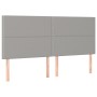Box spring bed with light gray fabric mattress 160x200 cm by , Beds and slatted bases - Ref: Foro24-3131361, Price: 546,33 €,...