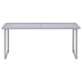 Juego de muebles de jardín 4 piezas tela y acero gris de vidaXL, Conjuntos de jardín - Ref: Foro24-44351, Precio: 179,91 €