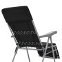 Klappbare Gartenstühle mit Kissen 2 Einheiten schwarz von vidaXL, Gartenstühle - Ref: Foro24-44319, Preis: 167,25 €, Rabatt: %