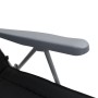 Sillas plegables de jardín con cojines 2 unidades negro de vidaXL, Sillas de jardín - Ref: Foro24-44319, Precio: 167,25 €, De...