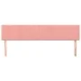 Headboards 2 units of pink velvet 80x5x78/88 cm by , Headboards and footboards - Ref: Foro24-345963, Price: 53,64 €, Discount: %