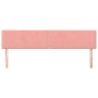 Kopfteile 2 Einheiten aus rosa Samt 80x5x78/88 cm von , Kopf- und Fußteile - Ref: Foro24-345963, Preis: 54,47 €, Rabatt: %