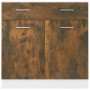 Unterschrank aus geräuchertem Eichensperrholz 80x46x81,5cm von , Küchenschränke - Ref: Foro24-815579, Preis: 102,77 €, Rabatt: %