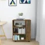 Radschrank aus geräuchertem Eichensperrholz 60x35x75 cm von , Schließfächer und Lagerschränke - Ref: Foro24-815966, Preis: 57...