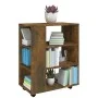 Radschrank aus geräuchertem Eichensperrholz 60x35x75 cm von , Schließfächer und Lagerschränke - Ref: Foro24-815966, Preis: 57...