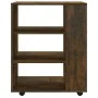 Radschrank aus geräuchertem Eichensperrholz 60x35x75 cm von , Schließfächer und Lagerschränke - Ref: Foro24-815966, Preis: 57...