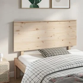 Bettkopfteil aus massivem Kiefernholz, 144 x 6 x 82,5 cm von , Kopf- und Fußteile - Ref: Foro24-819170, Preis: 54,66 €, Rabat...