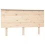 Bettkopfteil aus massivem Kiefernholz, 144 x 6 x 82,5 cm von , Kopf- und Fußteile - Ref: Foro24-819170, Preis: 54,66 €, Rabat...