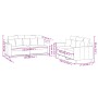 Set von Sofas mit 2 Stück dunkelgrauen Samtkissen von , Sofas - Ref: Foro24-3201701, Preis: 424,48 €, Rabatt: %