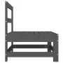 Zentrales Gartensofa massives Kiefernholz grau von , Modulare Sofas für den Außenbereich - Ref: Foro24-825480, Preis: 67,94 €...