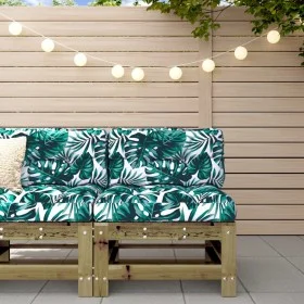 Central garden sofa made of solid impregnated wood by , Modular outdoor sofas - Ref: Foro24-825617, Price: 50,02 €, Discount: %