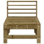 Zentrales Gartensofa aus massivem imprägniertem Holz von , Modulare Sofas für den Außenbereich - Ref: Foro24-825617, Preis: 5...