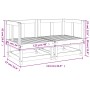 Eck-Gartensofas 2 Stk. Massivholz Douglasie von , Modulare Sofas für den Außenbereich - Ref: Foro24-825399, Preis: 112,51 €, ...