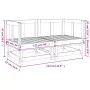 Eck-Gartensofas 2 Stk. Massivholz Douglasie von , Modulare Sofas für den Außenbereich - Ref: Foro24-825399, Preis: 111,05 €, ...