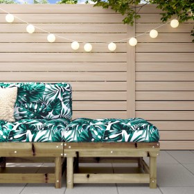 Gartenhocker imprägniertes Kiefernholz von , Modulare Sofas für den Außenbereich - Ref: Foro24-825386, Preis: 61,94 €, Rabatt: %