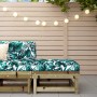 Gartenhocker imprägniertes Kiefernholz von , Modulare Sofas für den Außenbereich - Ref: Foro24-825386, Preis: 61,94 €, Rabatt: %