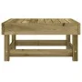 Garden stool made of impregnated pine wood by , Modular outdoor sofas - Ref: Foro24-825386, Price: 60,15 €, Discount: %