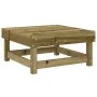 Garden stool made of impregnated pine wood by , Modular outdoor sofas - Ref: Foro24-825386, Price: 60,15 €, Discount: %