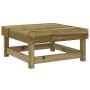 Gartenhocker imprägniertes Kiefernholz von , Modulare Sofas für den Außenbereich - Ref: Foro24-825386, Preis: 61,94 €, Rabatt: %