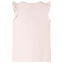 Kinder-T-Shirt mit zartrosa Rüschenärmeln 116 von , Kinder-T-Shirts - Ref: Foro24-11316, Preis: 8,28 €, Rabatt: %