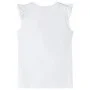 Children's ecru ruffle sleeve t-shirt 116 by , Kids T-shirts - Ref: Foro24-11321, Price: 8,19 €, Discount: %